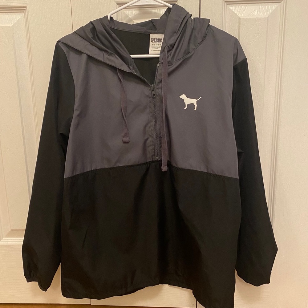 PINK windbreaker / rain jacket